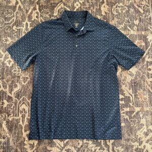 Greg Norman Collection Dark Blue Polo Shirt